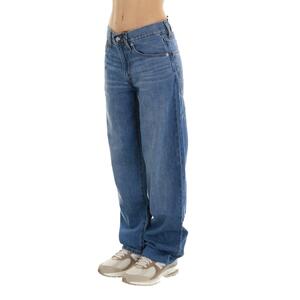 JEANS BAGGY DAD BLU